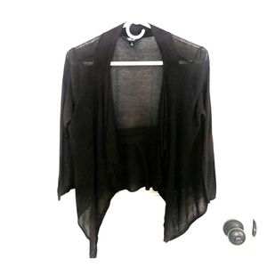Light weight black cardigan